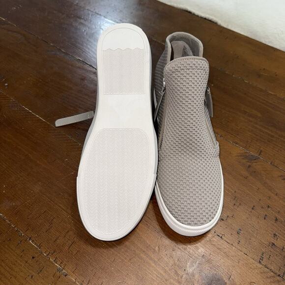 Steve Madden Click Wedge Sneakers Women’s Size 9 M Side Zip Gray - Picture 11 of 15